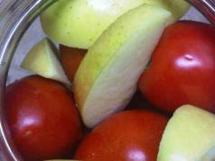Аджика с антоновкой: ингредиенты, рецепт приготовления Аджика домашняя с яблоками и морковью